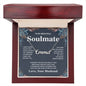 Soulmate Necklace Gift From Husband To My Badass Wife Valentines Days Anniversary Jewelry with Message Card and Gift Box. Gift for Wife. Necklace Gift Set for Wife Message Card and Necklace Gifts Box Gift Box Styles CUSTOM NAME