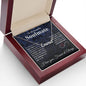 To My Beautiful Soulmate Necklace My Last Everything, Promise Necklace For Her, Fiance Gifts For Her, Wedding Gifts For Future Wife With Message Card Box LED, Soulmate Necklace For Women, To My Wife Necklace CUSTOM NAME