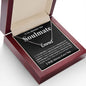 Gifts For Soulmate Birthday Gifts From Husband Necklace Valentines Day, Necklace for Future Soulmate, Valentine Anniversary Jewelry for Wife Necklace Gifts from Husband - Soulmate Gift Necklace with Message Card and Gift Box CUSTOM NAME