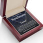 Gifts For Soulmate Birthday Gifts From Husband Necklace Valentines Day, Necklace for Future Soulmate, Wedding Valentine Jewelry for Wife Necklace Gifts from Husband - Soulmate Gift Necklace with Message Card and Gift Box CUSTOM NAME