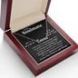 To My Soulmate Necklace To My Future Wife Necklace Gifts, Promise Necklace For Her, Fiance Gifts For Her, Valentine Gifts For Soulmate From Husband With Message Card Box LED, Soulmate Necklace For Women, To My Wife Necklace CUSTOM NAME