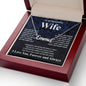 Gifts For Wife Birthday Gifts From Husband Necklace Valentines Days, Necklace for Future Soulmate, Wedding Necklace Jewelry for Wife Necklace Gifts from Husband - Soulmate Gift Necklace with Message Card and Gift Box CUSTOM NAME
