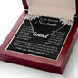 Soulmate Necklace Gift for Her, Soulmate Jewelry, Necklace for Future Wife, Wedding Valentine Jewelry for Wife Necklace Gifts from Husband - Soulmate Gift Necklace with Message Card and Gift Box CUSTOM NAME