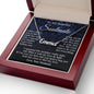 Soulmate Necklace Gift From Husband, Anniversary Romantic Gifts for Wife from Husband, Soulmate Valentine Gifts Message Card and Necklace Gifts Box Gift Box Styles on Birthday, Wedding, Anniversary, Valentine CUSTOM NAME