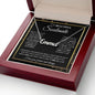 to My Beautiful Soulmate Necklace Future Wife Gifts, Promise Necklace For Her, Fiance Gifts For Her, Valentine Birthday Gifts For Future Wife With Message Card Box LED, Soulmate Necklace For Women, To My Wife Necklace CUSTOM NAME