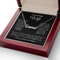 to My Future Wife Necklace Future Wife Gifts, Promise Necklace For Her, Fiance Gifts For Her, Wedding Valentine Gifts For Future Wife With Message Card Box LED, Soulmate Necklace For Women, To My Wife Necklace CUSTOM NAME
