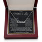 My Mother In Law Necklace, Dear Mom, Mother's Day Necklace, Gift for Mom from Daughter, Amazing Mom, Perfect Mom, Happy Mother's Day Gifts, Necklace Custom Name Message Card and Gift Box Styles on Birthday, Christmas, Wedding, Anniversary CUSTOM NAME
