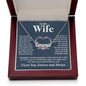 Couples Gifts Necklace To My Soulmate Necklace Birthday Christmas Jewelry Romantic Gift For My Wife Pendant Jewelry with Message Card and Box Necklaces for Women Valentines Day Happy Anniversary Wedding Present CUSTOM NAME