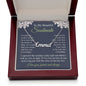 Soulmate Necklace Gift for Her, Soulmate Jewelry, Necklace for Future Soulmate, Valentine Anniversary Jewelry for Wife Necklace Gifts from Husband - Soulmate Gift Necklace with Message Card and Gift Box CUSTOM NAME