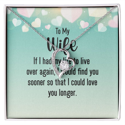 Couples Gifts, Smokin' Wife Necklace Gifts From Husband, Wedding Anniversary Jewelry For Wife From Husband, Wife Birthday From Husband, To My Unbiological Sister Message Card and Gift Box styles On Birthday, Christmas, Anniversary  Forever Love