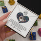 To My Wife Every Passing Second Gift Wife From Husband, Jewelry For Women, Jewelry For Wife, Love Knot Meaningful Necklace Message Card and Gift Box Styles on Birthday, Christmas, Anniversary Forever Love