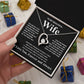 Gifts For Wife Birthday Gifts From Husband Necklace Valentines Days, Necklace for Future Soulmate, Anniversary Necklace Jewelry for Wife Necklace Gifts from Husband - Soulmate Gift Necklace with Message Card and Gift Box Forever Love