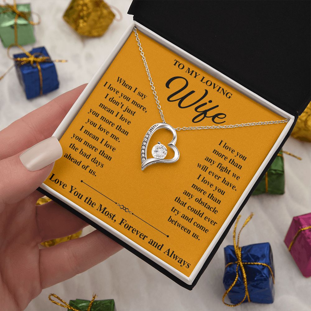 Soulmate Necklace For Women, To My Soulmate, Soulmate Gifts For Her, Future Wife Necklace, Necklaces For Girlfriend, To My Wife Necklace, Wife Necklace From Husband Necklace Message Card and Gift Box Styles on Birthday, Christmas, Valentine Forever Love