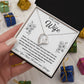 Soulmate Necklace For Women, Soulmate Gifts For Her, Future Wife Necklace, Necklaces Girlfriend, Soulmate Jewelry, To My Wife Necklace, Wife Necklace From Husband, Necklace Message Card and Gift Box Styles on Birthday, Christmas, Valentine Forever Love