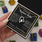Future Wife Necklace My Last Everything, Promise Necklace For Her, Fiance Gifts For Her, Wedding Valentine Gifts For Future Wife With Message Card Box LED, Soulmate Necklace For Women, To My Wife Necklace Forever Love