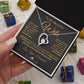 My Beautiful Soulmate Necklace Future Wife Gifts, Promise Necklace For Her, Fiance Gifts For Her, Valentine Gifts For Future Wife With Message Card Box LED, Soulmate Necklace For Women, To My Wife Necklace Forever Love