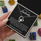 To My Lovely Wife Necklace Gift From Husband To My Badass Wife Pendant Valentine Jewelry with Message Card and Gift Box. Gift for Wife. Necklace Gift Set for Wife Necklace Gifts Box Gift Box Styles Forever Love