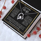 to My Future Wife Necklace Future Wife Gifts, Promise Necklace For Her, Fiance Gifts For Her, Valentine Birthday Gifts For Future Wife With Message Card Box LED, Soulmate Necklace For Women, To My Wife Necklace Forever Love