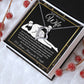 To My Beautiful Wife Necklace For Women, Funny Gifts For Girlfriend,Valentine Christmas Presents For Girlfriend, Best Birthday Meaningful Gift Ideas For Wife, Women Romantic Jewelry For Her Wedding Message Card and Gift Box Styles  Forever Love