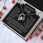 Wife Necklace Gift for Her, Soulmate Jewelry, Necklace for Future Soulmate, Wedding Valentine Jewelry for Wife Necklace Gifts from Husband - Soulmate Gift Necklace with Message Card and Gift Box Forever Love