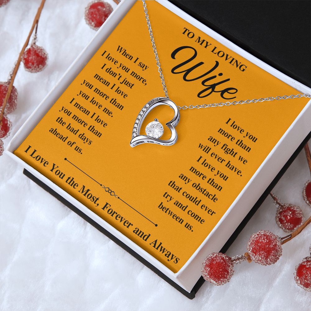 Soulmate Necklace For Women, To My Soulmate, Soulmate Gifts For Her, Future Wife Necklace, Necklaces For Girlfriend, To My Wife Necklace, Wife Necklace From Husband Necklace Message Card and Gift Box Styles on Birthday, Christmas, Valentine Forever Love