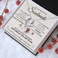 Personalized Valentine Gift For Wife, To My Soulmate Necklace For Women, Soulmate Jewelry, To My Wife Necklace From Husband, Necklace Custom Name Message Card and Gift Box Styles on Birthday, Christmas, Wedding, Anniversary Forever Love