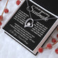 To My Beautiful Soulmate Necklace, Soulmate Jewelry For Women, Wife Necklace From Husband, Soulmate Gift For Her, To My Future Wife Necklace Message Card and Necklace Gift Box Gift Box Styles on Birthday, Wedding, Anniversary, Valentine Forever Love