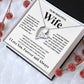 Gifts For Wife Birthday Gifts From Husband Necklace Valentines Days, Necklace for Future Soulmate, Valentine Necklace Jewelry for Wife Necklace Gifts from Husband - Soulmate Gift Necklace with Message Card and Gift Box Forever Love