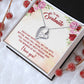 To My Soulmate Necklace I Love You Wife Love Knot Message Card and Box Gift Set for Girlfriend Women from Husband Boyfriend Couples, Meaningful Necklace Message Card and Gift Box Styles on Birthday, Christmas, Anniversary Forever Love