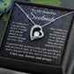 Soulmate Necklace Gift for Her, Soulmate Jewelry, Necklace for Future Wife, Valentine Anniversary Jewelry for Wife Necklace Gifts from Husband - Soulmate Gift Necklace with Message Card and Gift Box Forever Love