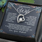 Wife Necklace Gifts From Husband, For Wife From Husband, Soulmate Gifts From Husband, Necklaces For Wife From Husband To My Wife Necklace Message Card and Necklace Gift Box Gift Box Styles on Birthday, Wedding, Anniversary, Valentine Forever Love