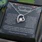 Couples Gifts, To My Dear Wife Necklace Gifts From Husband, Wedding Anniversary Jewelry For Wife From Husband, Wife Birthday From Husband, Necklace Custom Name Message Card and Gift Box Styles on Birthday, Christmas, Wedding, Anniversary\ Forever Love