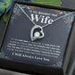 Gifts For Wife Birthday Gifts From Husband Necklace Valentines Day, Necklace for Future Soulmate, Wedding Birthday Jewelry for Wife Necklace Gifts from Husband - Soulmate Gift Necklace with Message Card and Gift Box Forever Love