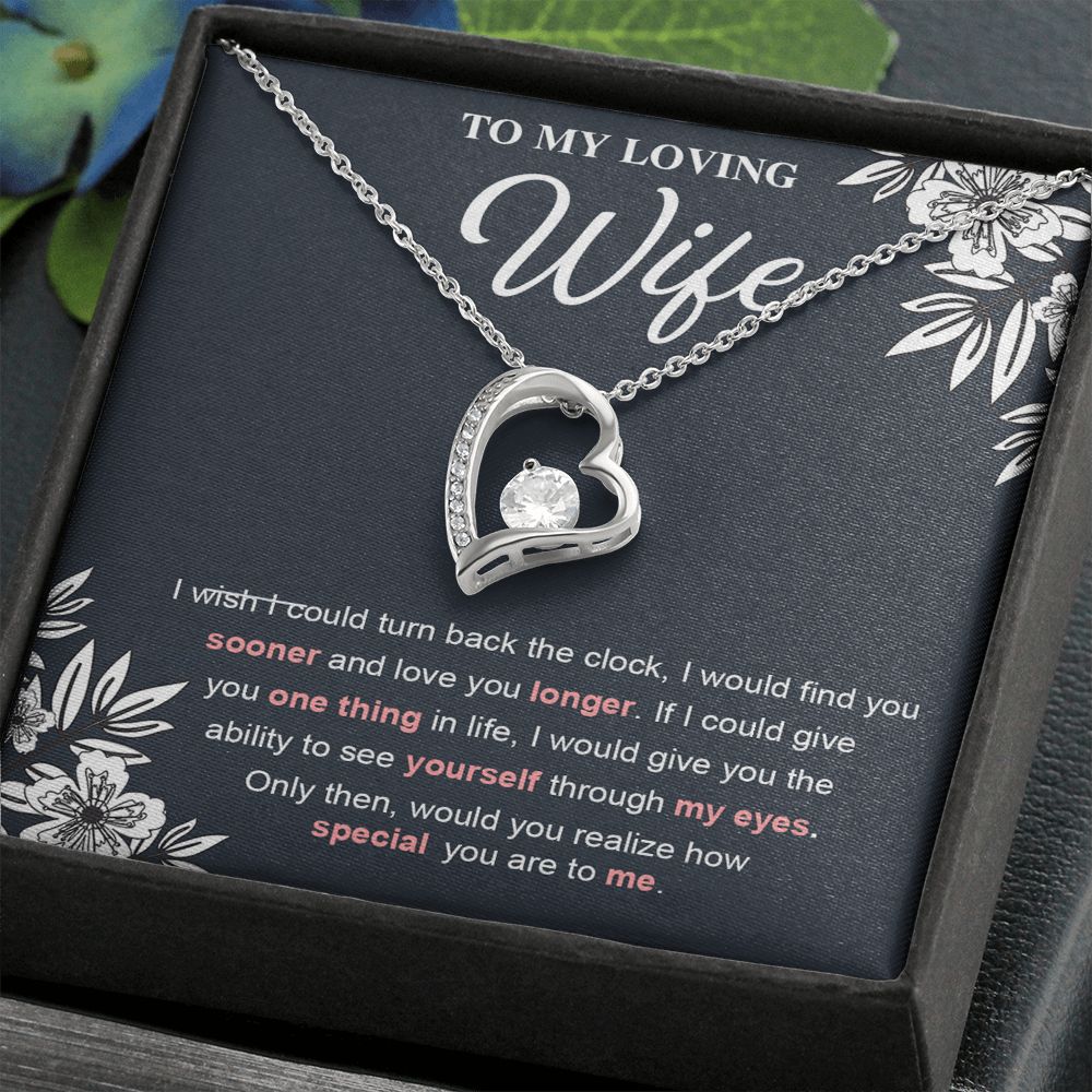 Soulmate Necklace For Women, To My Future Soulmate, Soulmate Gifts For Her, Future Wife Necklace, Necklaces For Girlfriend, To My Wife Necklace, Wife Necklace From Husband Necklace Message Card and Gift Box Styles on Birthday, Christmas, Valentine Forever