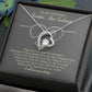 To My Smokin Hot Soulmate Necklace, Love Necklace for Girlfriend, Soulmate Jewelry, Soulmate Necklace, Future Wife Gift, Necklace for Wife from Husband Necklace Message Card and Gift Box Styles on Birthday, Christmas, Wedding, Anniversary Forever Love