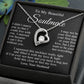 Soulmate Necklace Gift From Husband, Anniversary Romantic Gifts for Wife from Husband, Soulmate Birthday Gifts Message Card and Necklace Gifts Box Gift Box Styles on Birthday, Wedding, Anniversary, Valentine Forever Love