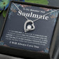 Gifts For Soulmate Birthday Gifts From Husband Necklace Valentines Day, Necklace for Future Soulmate, Wedding Birthday Jewelry for Wife Necklace Gifts from Husband - Soulmate Gift Necklace with Message Card and Gift Box Forever Love