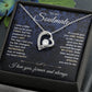 To My Soulmate Necklace for Women, Necklaces Gift For Wife from Husband, Soulmate Jewelry to My Future Wife Necklace and Necklace For Girlfriend with Message Card and Necklace Gift Box Gift Box Styles on Birthday, Christmas, Wedding, Anniversary Forever L