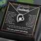 To My Soulmate Necklace Gift for Her, Soulmate Necklace, Necklaces for Wife from Husband, Birthday To My Wife Necklace, Soulmate Gifts, Necklace Message Card and Gift Box Styles on Birthday, Wedding, Anniversary, Valentine Forever Love