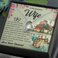 Couples Gifts Necklace To My Soulmate Necklace Gifts For My Wife with Future Wife Soulmate Girlfriend Necklaces Customer Name Message Card and Gift Box styles On Birthday, Christmas, Anniversary Forever Love