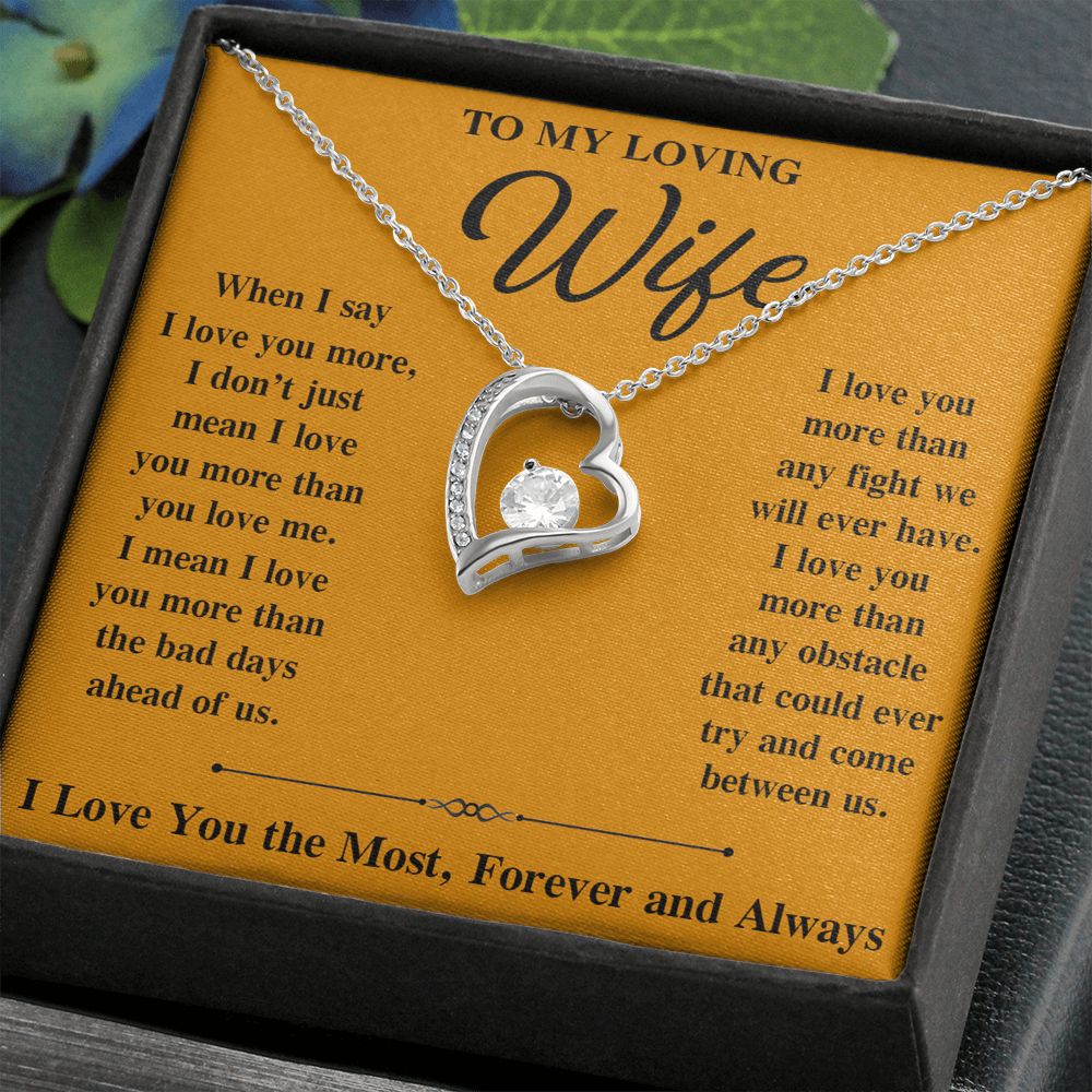 Soulmate Necklace For Women, To My Soulmate, Soulmate Gifts For Her, Future Wife Necklace, Necklaces For Girlfriend, To My Wife Necklace, Wife Necklace From Husband Necklace Message Card and Gift Box Styles on Birthday, Christmas, Valentine Forever Love