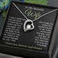 To My Beautiful Soulmate Necklace Gift for Her, Wife Gifts From Husband, Anniversary Gifts For Wife From Husband To My Soulmate Necklace Message Card and Necklace Gift Box Gift Box Styles on Birthday, Wedding, Anniversary, Valentine Forever Love
