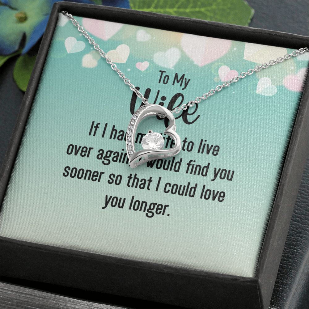 Couples Gifts, Smokin' Wife Necklace Gifts From Husband, Wedding Anniversary Jewelry For Wife From Husband, Wife Birthday From Husband, To My Unbiological Sister Message Card and Gift Box styles On Birthday, Christmas, Anniversary  Forever Love