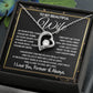 To My Beautiful Wife Necklace, Soulmate Jewelry For Women, Wife Necklace From Husband, Soulmate Gifts Necklace For Wife, Soulmate Gifts For Her, To My Future Wife Necklace Soulmate Forever Love