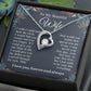 To My Beautiful Soulmate Necklace Gift For Her, Wife Gifts From Husband, Valentine Gifts For Wife From Husband To My Wife Necklace Message Card and Necklace Gift Box Gift Box Styles on Birthday, Wedding, Anniversary, Valentine Forever Love