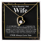 Gifts For Wife Birthday Gifts From Husband Necklace Valentines Day, Necklace for Future Soulmate, Valentine Necklace Jewelry for Wife Necklace Gifts from Husband - Soulmate Gift Necklace with Message Card and Gift Box Forever Love