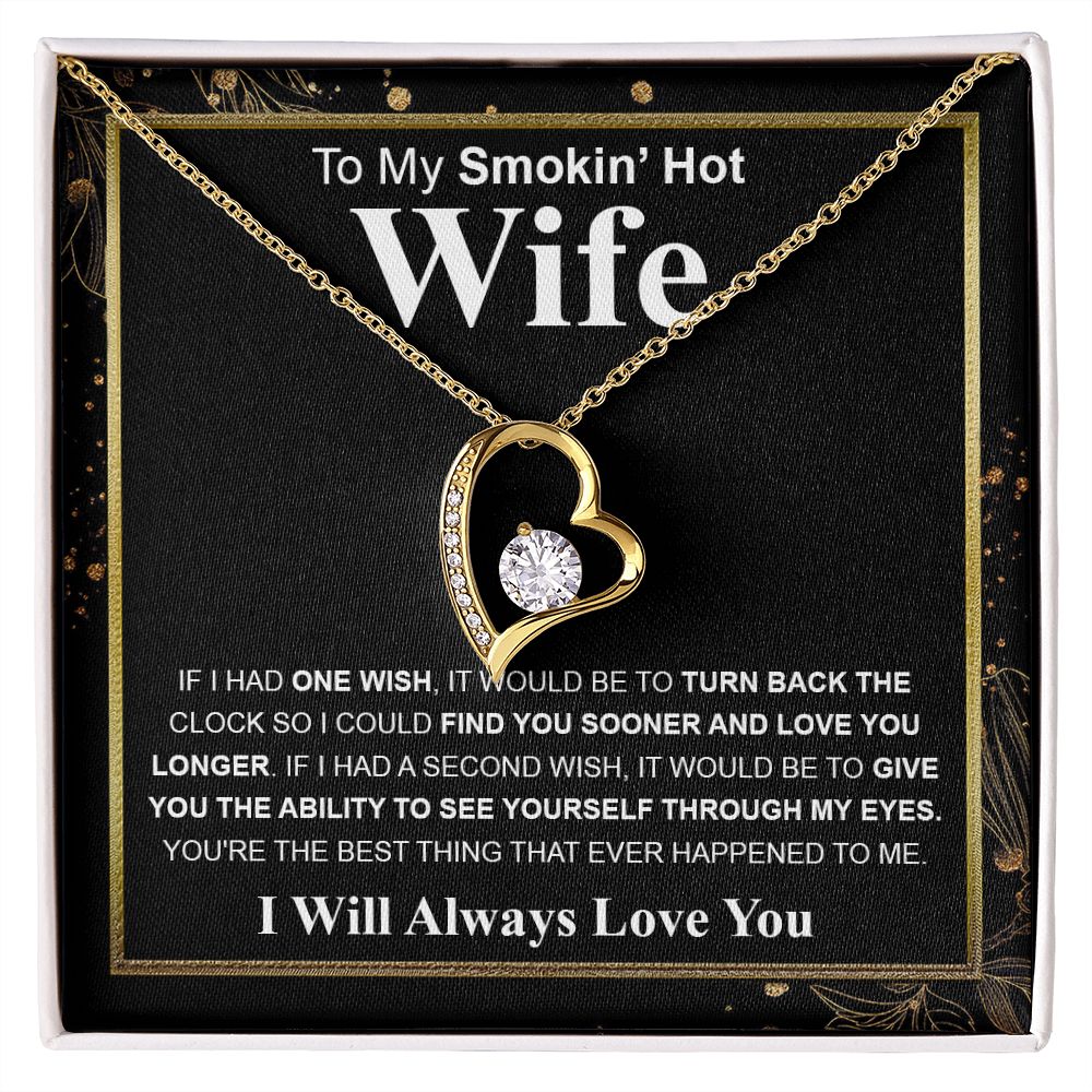 Gifts For Wife Birthday Gifts From Husband Necklace Valentines Day, Necklace for Future Soulmate, Valentine Necklace Jewelry for Wife Necklace Gifts from Husband - Soulmate Gift Necklace with Message Card and Gift Box Forever Love