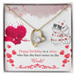 Couples Gifts ,Dear Sister, Special Gift For Soul Sister, To My Soul Sister Gift, Best Friend, Anniversary Friendship Gift, Soul Sister Birthday Necklace Jewelry Gift, Necklace Message Card and Gift Box Styles on Birthday, Christmas, Anniversary  Forever