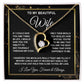 Wife Necklace Gifts From Husband, For Soulmate From Husband, Wife Gifts From Husband, Necklaces For Wife From Husband To My Soulmate Necklace Message Card and Necklace Gift Box Gift Box Styles on Birthday, Wedding, Anniversary, Valentine Forever Love