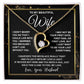 Wife Necklace Gifts From Husband, For Wife From Husband, Soulmate Anniversary Gifts From Husband, Necklaces For Wife From Husband To My Wife Necklace Message Card and Necklace Gift Box Gift Box Styles on Birthday, Wedding, Anniversary, Valentine Forever L